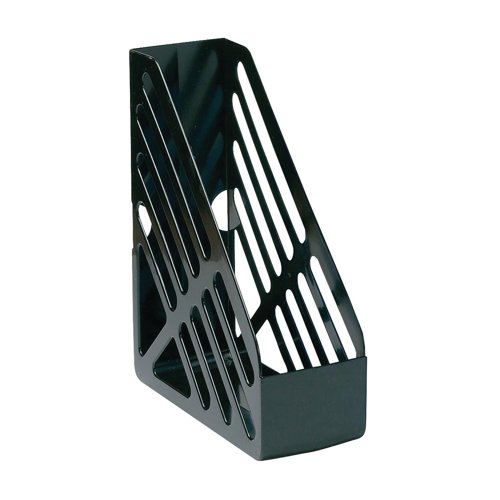 5 Star Office Magazine Rack File Foolscap Black