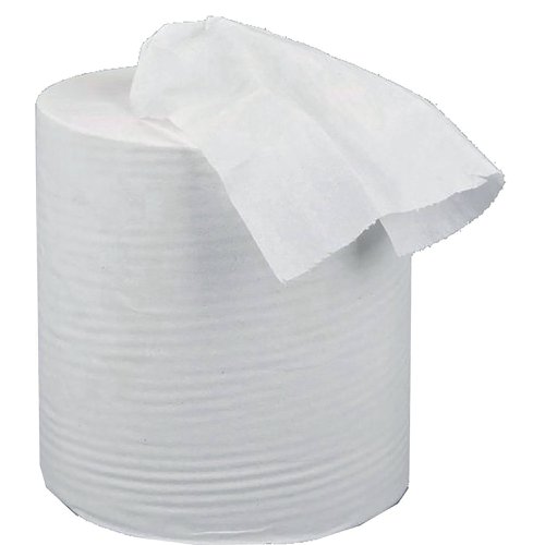 5 Star Facilities Centrefeed Tissue Refill Mini Dispenser 1-Ply 197mmx120m White (Pack of 12)