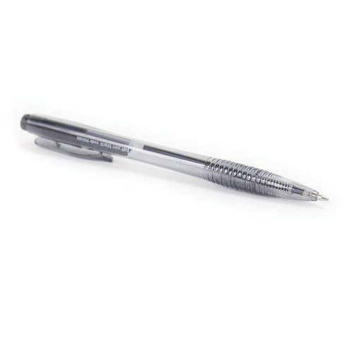 FS930388 | 5 Star Office Retractable Stick ball pens are designed for high quality writing, suitable for offices, schools and home writing. Smooth flowing long lasting ink means they can be used for archival material without fading. Colour coded to match the ink tinted shatterproof plastic barrel with integrated clip and ribbed finger grip.