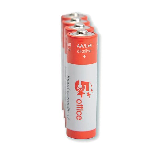 5 Star Office Batteries AA (Pack of 4) | VOW