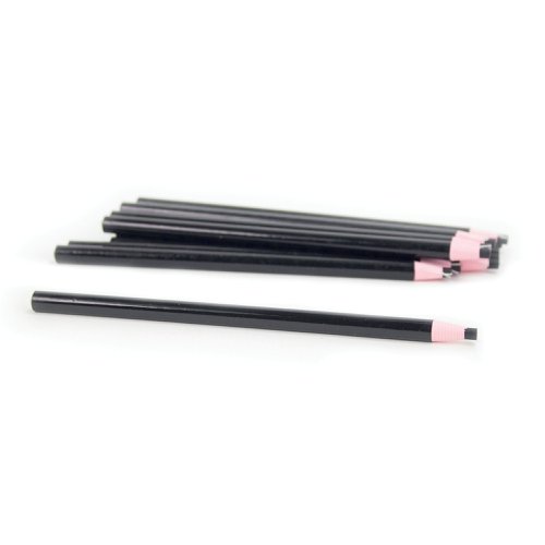 5 Star Office China Graph Pencil 4mm Column Non-toxic Black (Pack of 12)