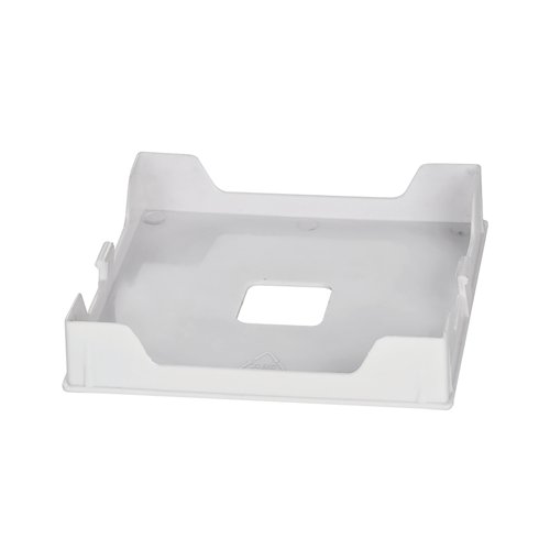 Devon Cube Tissue Box Holder Chrome (Pack of 6) 4458