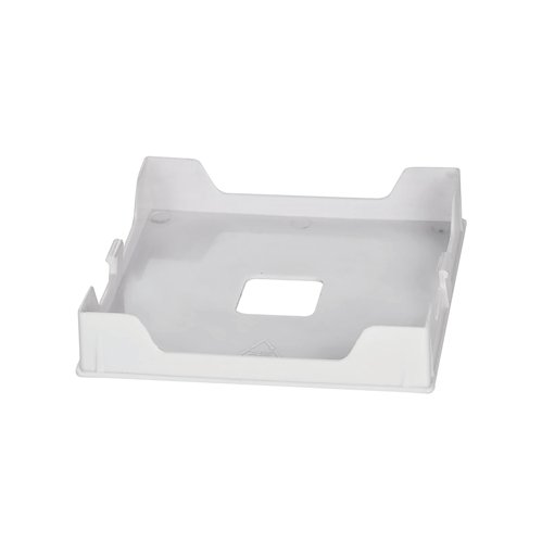 Devon Cube Tissue Box Holder Black (Pack of 6) 4621