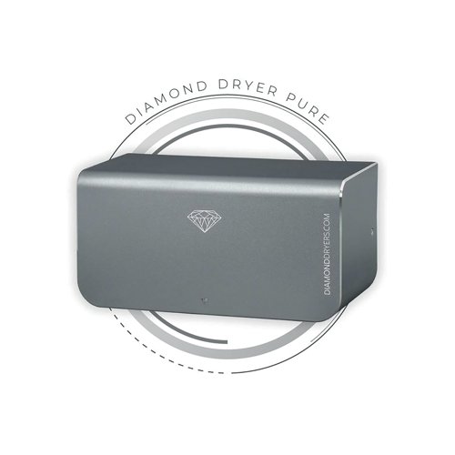 Diamond Dryer Pure Hand Dryer Black HD-D380PLUS-BLK