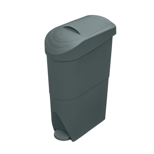 Sanitay Bin Pedal Operated 20 Litre Grey WR-FQ-1003 GREY