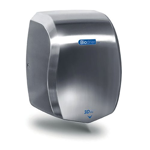 Biodrier 3D Smart Dry Hand Dryer Brushed Stainless Steel HD-BSD60K-BS