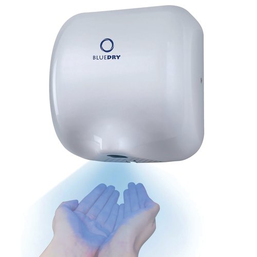 Bluedry Eco Hand Dryer White HD-BD1000W