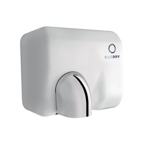 Bluedry Blue Storm Hand Dryer White HD-BD1004W