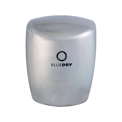 Bluedry Mini Jet Hand Dryer Brushed Stainless Steel HD-BD1015BS Washroom Equipment FW367227