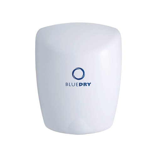 Bluedry Mini Jet Hand Dryer White HD-BD1015W