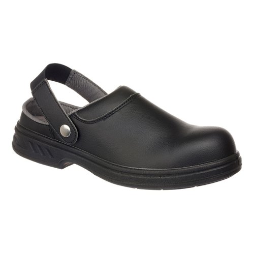 Portwest Steelite Safety Clog SB FO SR WPA AE 35 Blk