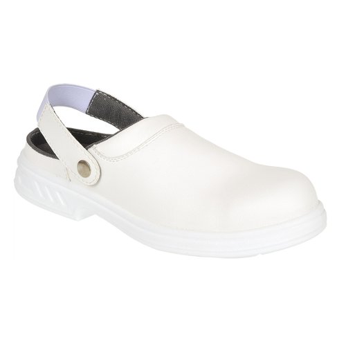 Portwest Steelite Safety Clog SB FO SR WPA AE 37 White