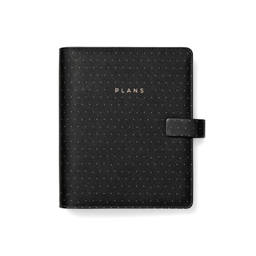 Filofax Moonlight Organiser A5 Black 022655