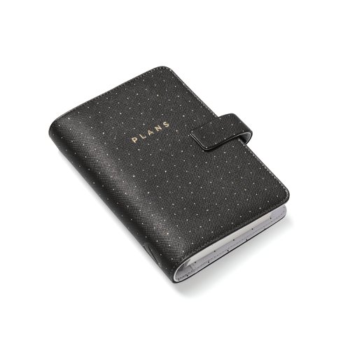 Filofax Moonlight Organiser A5 Black 022655 FX48311