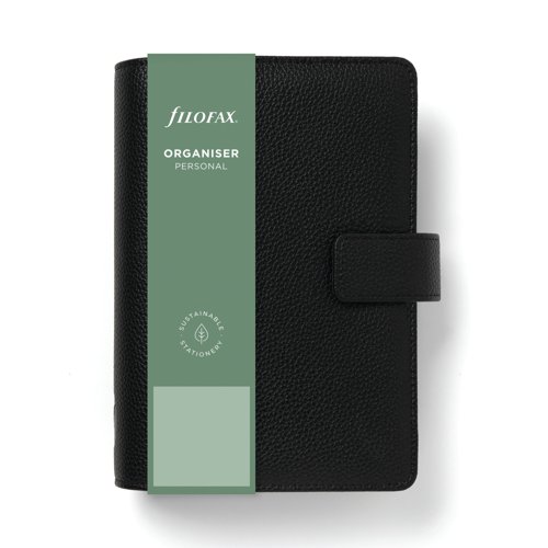 Filofax Camden Personal Organiser Black 26-022403