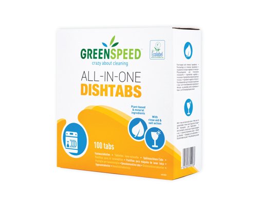 Greenspeed Dishwasher Tabs All-in-One 1.8kg (Pack of 100) 4003300EACH