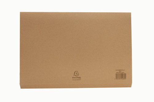 Exacompta Guildhall Document Wallet Foolscap Buff (Pack of 50) GDW1-BUF