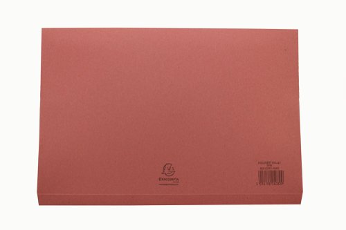 Exacompta Guildhall Document Wallet Foolscap Pink (Pack of 50) GDW1-PNK