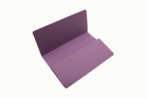 Guildhall Document Wallets Foolscap Violet (Pack of 50) GDW1-VLT