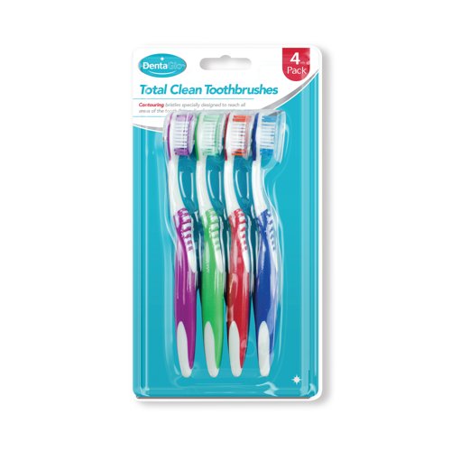 Dentaglo Toothbrushes x4 Assorted Pack of 24 PER0194