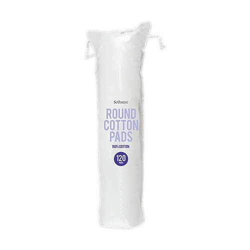 Softsure Round Cotton Pads x120 Pack of 24 PER1522