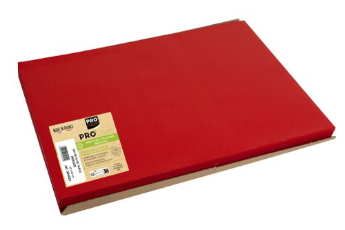 Exacompta Cogir Placemats 300x400mm Embossed Paper Red (Pack of 500) 304021I | Exacompta