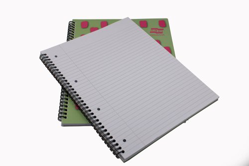 Europa Splash Notebooks 160 Lined Pages A4+ Pink Cover (Pack of 3) EU1503Z