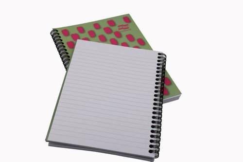 Europa Splash Notebooks 160 Lined Pages A5 Pink Cover (Pack of 3) EU1505Z | Clairefontaine