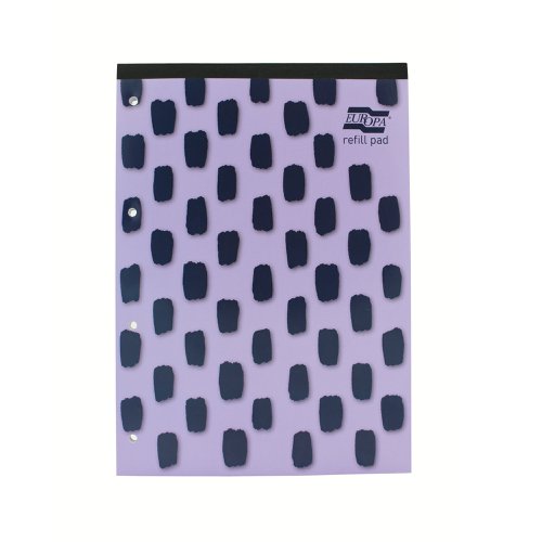 Europa Splash Refill Pad 140 Pages A4 Purple (Pack of 6) EU1510Z Refill Pads GH00311