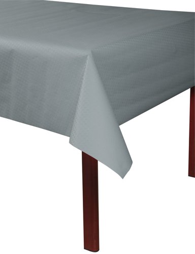 Exacompta Cogir Tablecloth 1.2x6m Roll Embossed Paper Grey R800613I | Exacompta