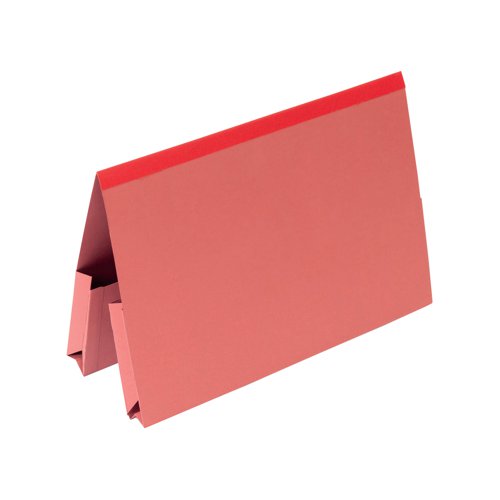 Exacompta Guildhall Double Pocket Wallet 315gsm Red A4/Foolscap (Pack of 25) 218-REDZ Document Wallets GH10082