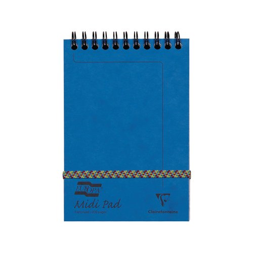 Clairefontaine Europa Midi Notepad 152x102mm Assortment A (Pack of 10) 4935