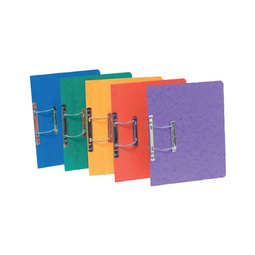 Exacompta Europa Spiral Files Foolscap Assorted (Pack of 25) 3000 | Exacompta