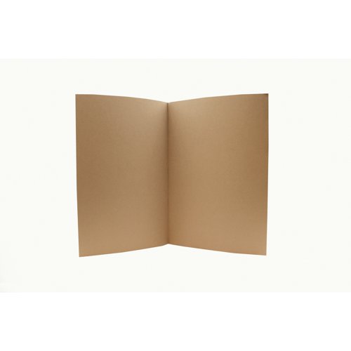 Exacompta Guildhall Square Cut Folder 315gsm Foolscap Buff (Pack of 100) FS315-BUFZ Square Cut Folders GH14094