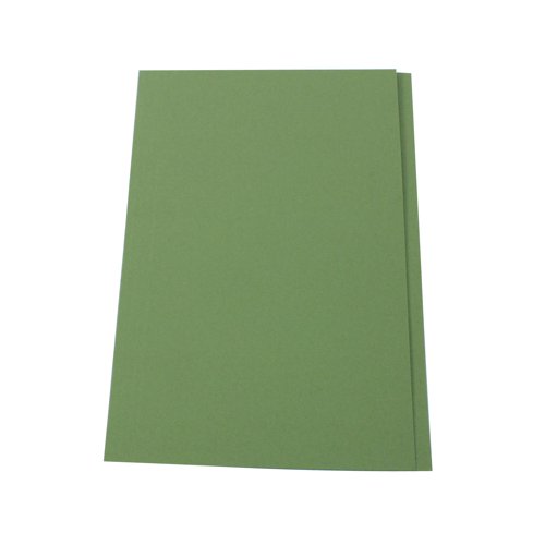 Exacompta Guildhall Square Cut Folder 315gsm Foolscap Green (Pack of 100) FS315-GRNZ Square Cut Folders GH14095