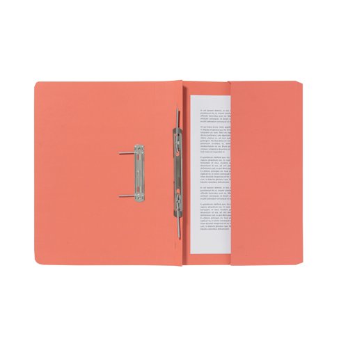 Exacompta Guildhall Pocket Spiral File 285gsm Orange (Pack of 25) 347-ORGZ