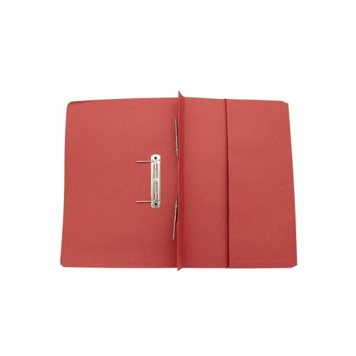 Exacompta Guildhall Pocket Spiral File 285gsm Red (Pack of 25) 347-REDZ