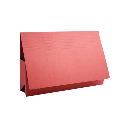 Exacompta Guildhall Probate Document Wallet 315gsm Red (Pack of 25) PRW2-RED