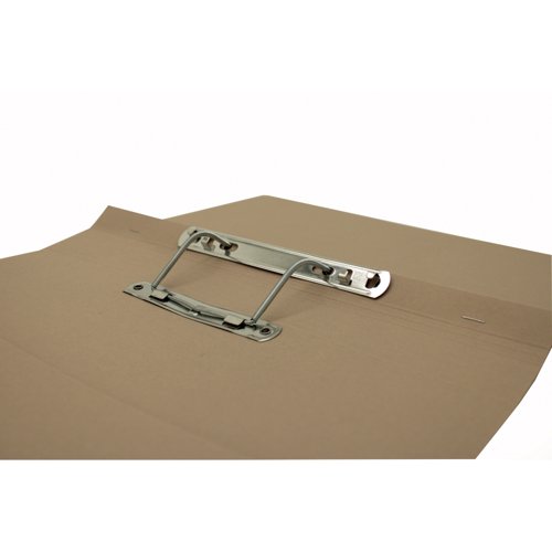 Exacompta Guildhall Transfer Spiral Pocket File 315gsm Foolscap Buff (Pack of 25) 349-BUF