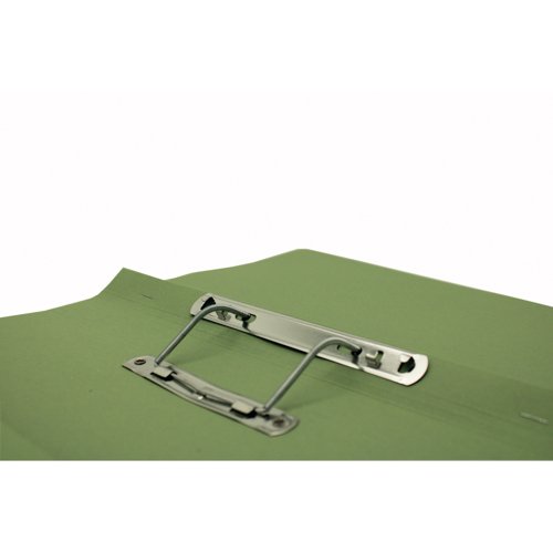 Exacompta Guildhall Transfer Spiral Pocket File 315gsm Foolscap Green (Pack of 25) 349-GRN