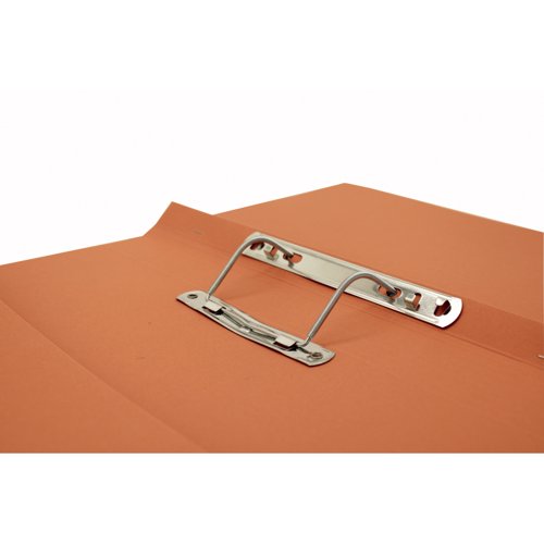 Exacompta Guildhall Transfer Spiral Pocket File 315gsm Foolscap Orange (Pack of 25) 349-ORG