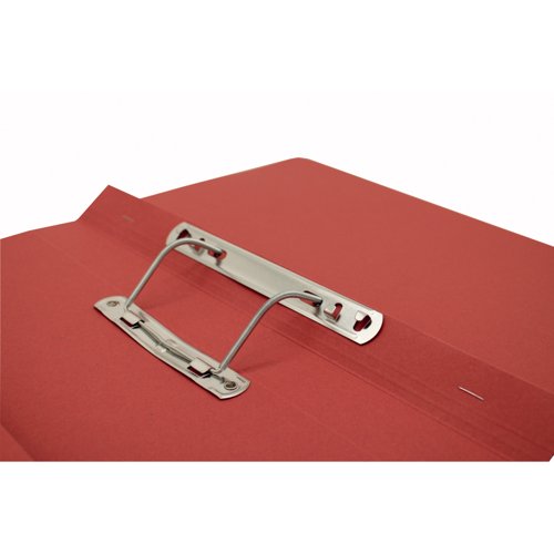 Exacompta Guildhall Transfer Spiral Pocket File 315gsm Foolscap Red (Pack of 25) 349-RED