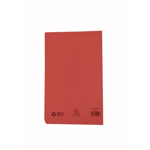 Exacompta Guildhall Transfer Spiral Pocket File 315gsm Foolscap Red (Pack of 25) 349-RED