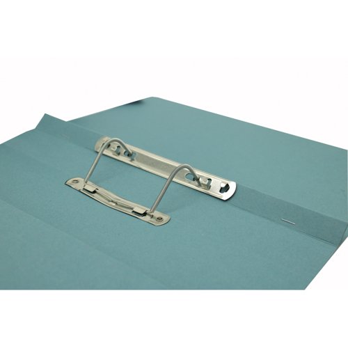 Exacompta Guildhall Heavyweight Transfer Spiral Pocket File Foolscap Blue (Pack of 25) 211/6000