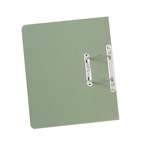 Exacompta Guildhall Heavyweight Transfer Spiral File 420gsm Foolscap Green (Pack of 25) 211/7002 | Exacompta