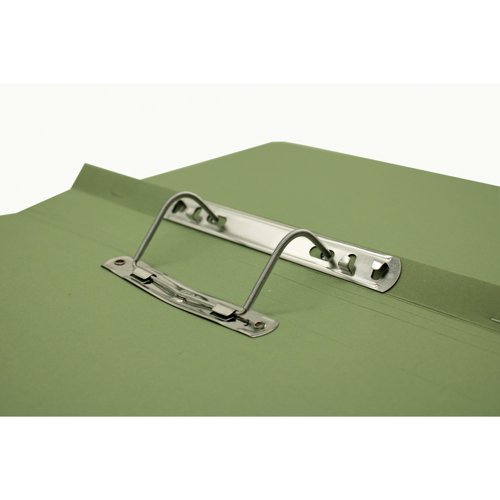 Exacompta Guildhall Heavyweight Transfer Spiral File 420gsm Foolscap Green (Pack of 25) 211/7002