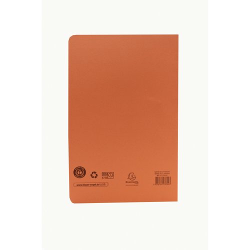 Exacompta Guildhall Heavyweight Transfer Spiral File 420gsm Foolscap Orange (Pack of 25) 211/7004