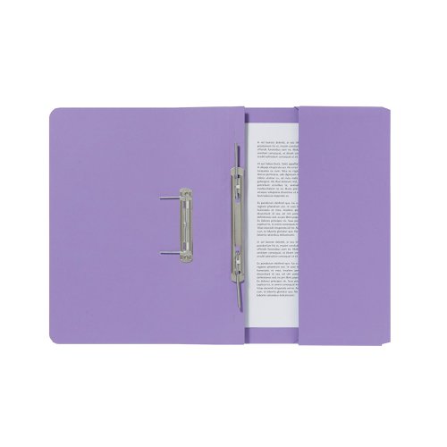 Exacompta Guildhall Pocket Spiral File 285gsm Mauve (Pack of 25) 347-VLTZ