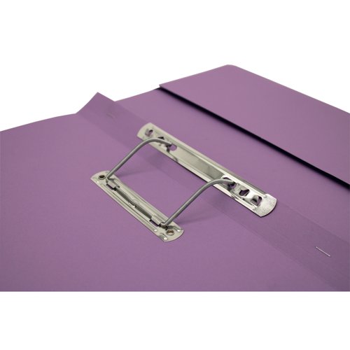 Exacompta Guildhall Pocket Spiral File 285gsm Mauve (Pack of 25) 347-VLTZ