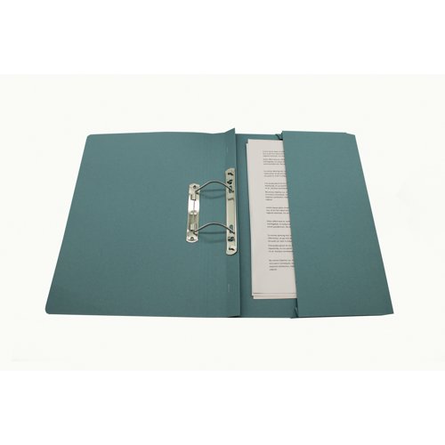 Exacompta Guildhall Right Hand Transfer Spiral Pocket File Foolscap Blue (Pack of 25) 211/9060Z | Exacompta